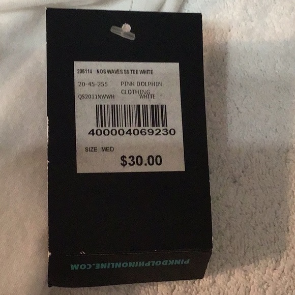 💕NWT💕 Pink + Dolphin tee size medium - Picture 10 of 11